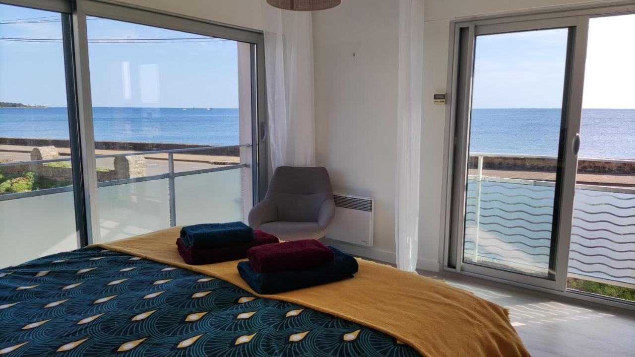 Appartement T3 De 74M2 Tres Lumineux Vue Panoramique Mer Et Plages Concarneau Exterior photo