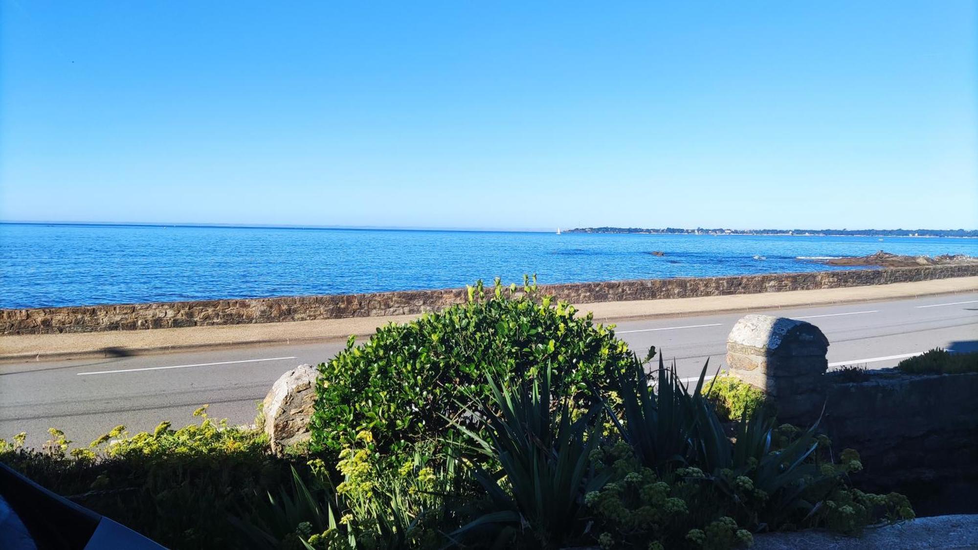 Appartement T3 De 74M2 Tres Lumineux Vue Panoramique Mer Et Plages Concarneau Exterior photo